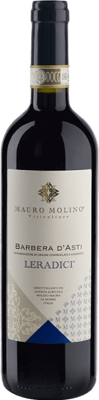 Бесплатная доставка | Красное вино Mauro Molino Le Radici D.O.C. Barbera d'Asti Италия Barbera 75 cl