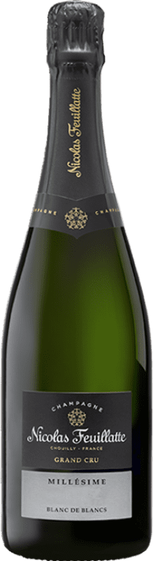 49,95 € | Белое игристое Nicolas Feuillatte Grand Cru Blanc de Noirs Millésime A.O.C. Champagne Франция Pinot Black 75 cl