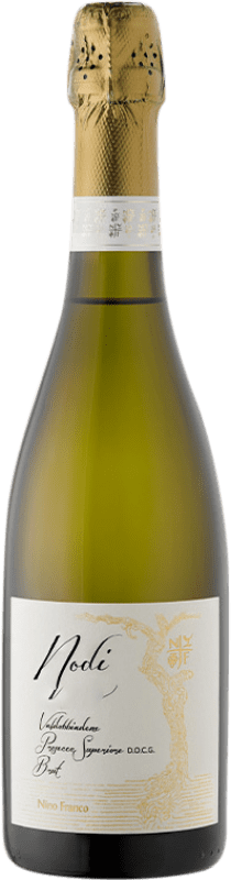 29,95 € Бесплатная доставка | Белое игристое вино Nino Franco Nodi Superiore брют D.O.C.G. Prosecco di Conegliano-Valdobbiadene