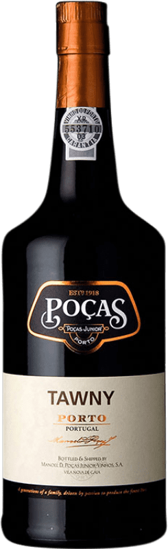 10,95 € | Vinho Generoso Fortificado Poças Júnior Tawny I.G. Porto Portugal Touriga Franca, Touriga Nacional, Tinta Roriz, Tinta Cão, Tinta Barroca 75 cl