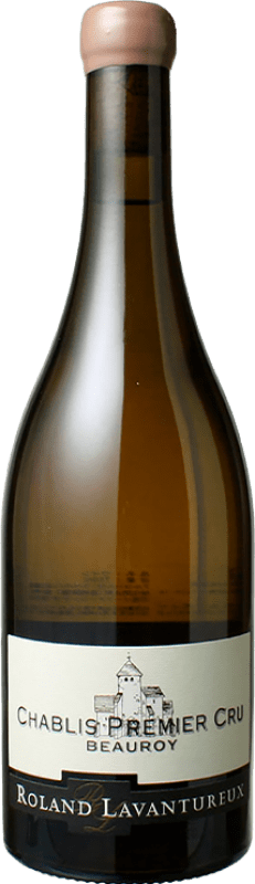Free Shipping | White Wine Roland Lavantureux Beauroy 1er Premier Cru A.O.C. Chablis France Chardonnay 75 cl