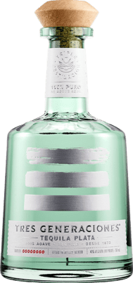 Tequila Tres Generaciones Plata 70 cl