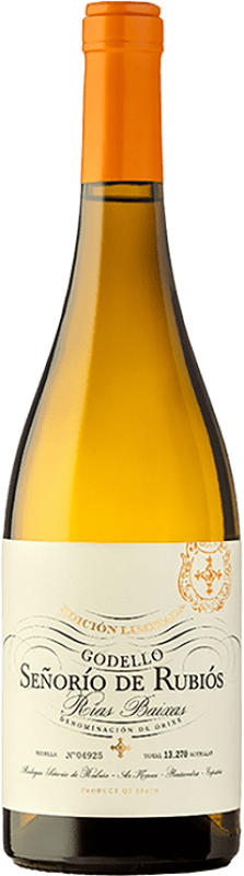 12,95 € | Vin blanc Señorío de Rubiós D.O. Rías Baixas Espagne Godello 75 cl