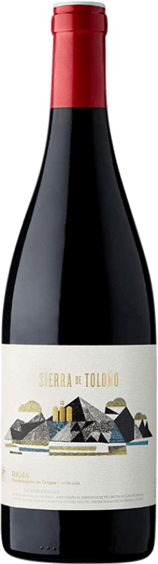 Бесплатная доставка | Красное вино Sierra de Toloño D.O.Ca. Rioja Испания Tempranillo 75 cl