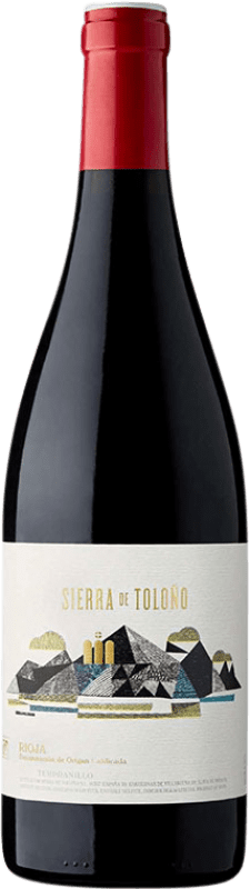 Бесплатная доставка | Красное вино Sierra de Toloño D.O.Ca. Rioja Испания Tempranillo — Темпранильо 75 cl