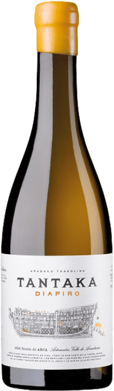 21,95 € | Vinho branco Tantaka. Diapiro D.O. Arabako Txakolina Espanha Hondarribi Zuri 75 cl