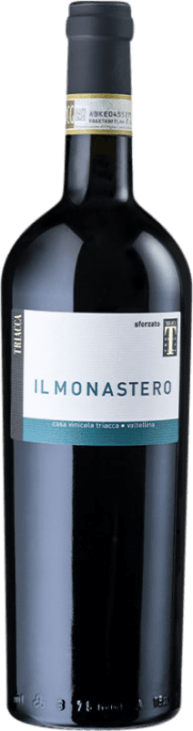 Free Shipping | Red wine Triacca Il Monastero D.O.C.G. Sforzato di Valtellina Italy Nebbiolo 75 cl