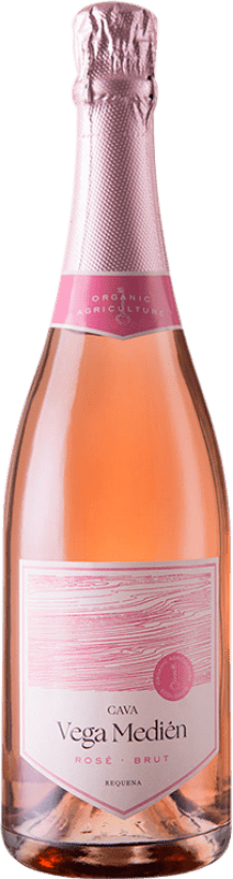 11,95 € Envoi gratuit | Rosé mousseux Unión Vinícola del Este Vega Medién Rosado Ecológico D.O. Cava