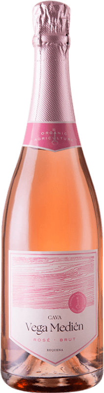 7,95 € | Spumante rosato Unión Vinícola del Este Vega Medién Rosado Ecológico D.O. Cava Spagna Grenache 75 cl