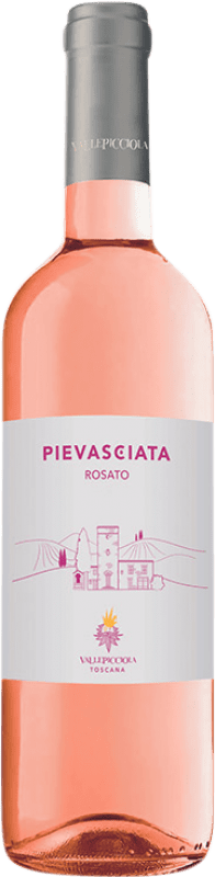 13,95 € | Rosé-Wein Vallepicciola Pievasciata Rosato I.G.T. Toscana Italien Spätburgunder 75 cl