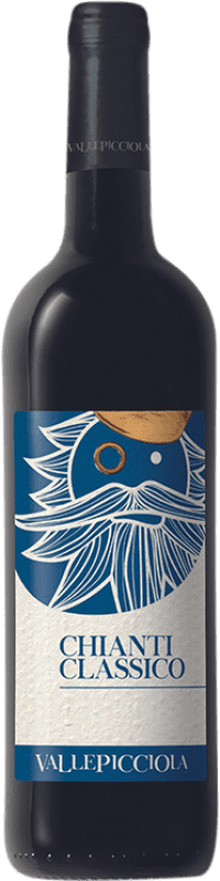 13,95 € 送料無料 | 赤ワイン Vallepicciola D.O.C.G. Chianti