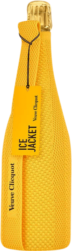 送料無料 | 白スパークリングワイン Veuve Clicquot Yellow Label Ice Jacket A.O.C. Champagne フランス 75 cl