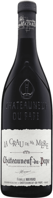 送料無料 | 赤ワイン Domaine Mayard Vignobles Mayard La Crau de Ma Mère A.O.C. Châteauneuf-du-Pape フランス Syrah — シラー, Garnacha — グルナッシュ, Mourvèdre — ムールヴェードル 75 cl