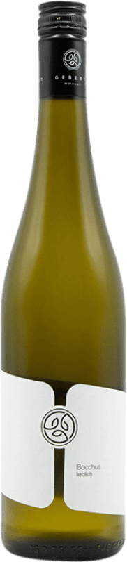 11,95 € | Weißwein Gebert. Bacchus Lieblich Q.b.A. Rheinhessen Deutschland Bacchus 75 cl