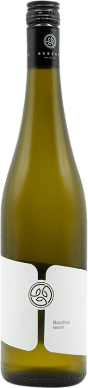 Envoi gratuit | Vin doux Gebert. Bacchus Lieblich Q.b.A. Rheinhessen Allemagne Bacchus 75 cl