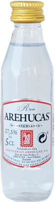1,95 € Бесплатная доставка | Ром Arehucas Blanco — Белый Мини-бутылка 5 cl