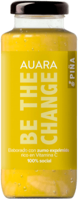 免费送货 | 饮料和搅拌机 Auara Zumo Piña 西班牙 小瓶 20 cl