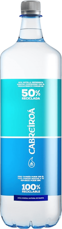 Free Shipping | 15 units box Water Cabreiroá Galicia Spain 1 L