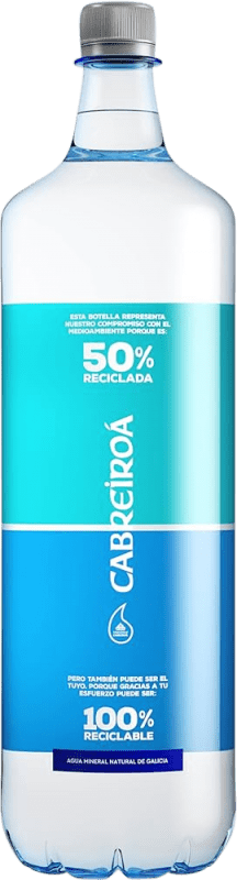 11,95 € | Caja de 15 unidades Agua Cabreiroá Mineral Natural Galicia España 1 L