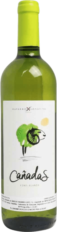 Envoi gratuit | Vin blanc Cañadas. Blanco Espagne 75 cl