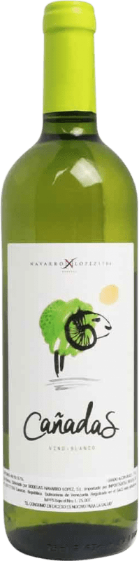 1,95 € Envio grátis | Vinho Branco Cañadas