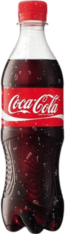 3,95 € Envio grátis | Caixa de 4 unidades Refrescos e Mixers Coca-Cola Garrafa Pequena 25 cl