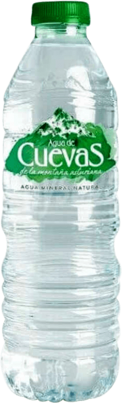 Envoi gratuit | Boîte de 24 unités Eau Cuevas Espagne Bouteille Medium 50 cl