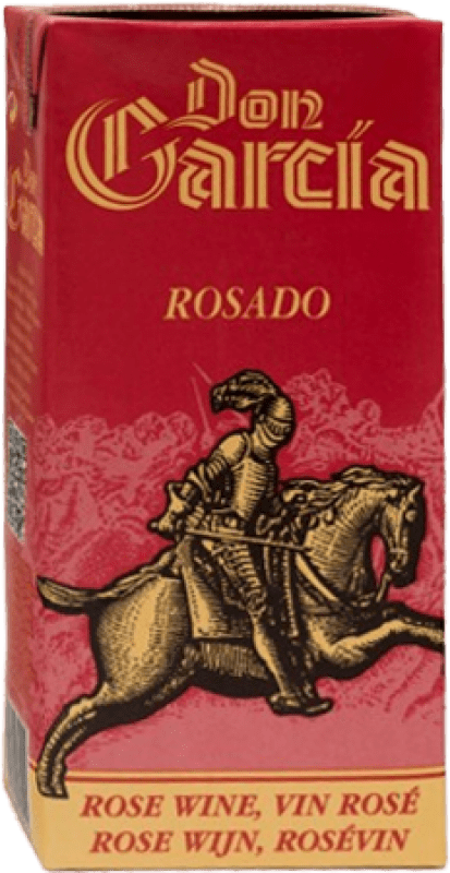 1,95 € | Rosé wine Don García Rosado Tetrabrick Spain Tetra Pak 1 L
