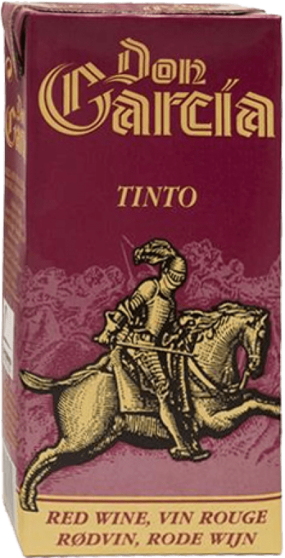 1,95 € | Vino rosso Don García Tinto Tetrabrick Spagna Tetra Pak 1 L
