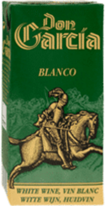 3,95 € | Vin blanc Don García Blanco Tetrabrick Espagne 1 L