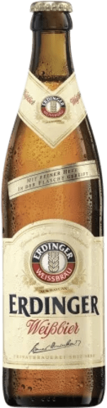 Free Shipping | Beer Erdinger Weibbier Germany Medium Bottle 50 cl