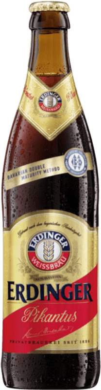 Free Shipping | Beer Erdinger Pikantus Germany Medium Bottle 50 cl