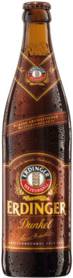 Envío gratis | Cerveza Erdinger Dunkel Alemania Botella Medium 50 cl