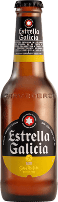 Cerveza Estrella Galicia sin Gluten Botellín 25 cl