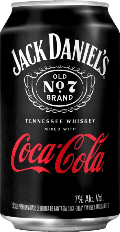 5,95 € Envoi gratuit | Boissons et Mixers Jack Daniel's Coca Cola Boîte 25 cl
