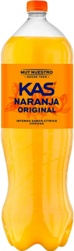 1,95 € Envío gratis | Refrescos Kas Botella Especial 2 L Naranja