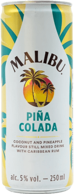 2,95 € | Bibite e Mixer Malibu Piña Colada Barbados Lattina 25 cl