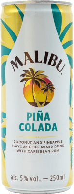 4,95 € Envío gratis | Mixer Malibu Lata 25 cl Piña Colada