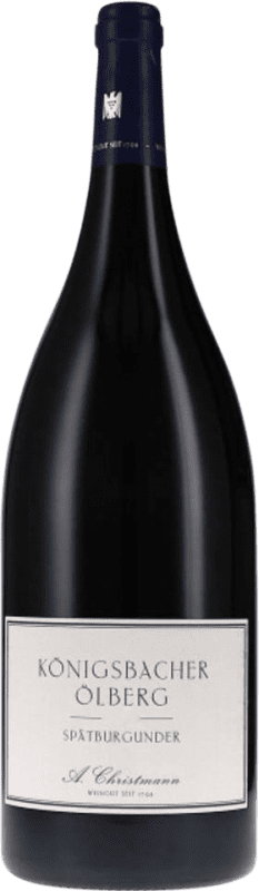 Envoi gratuit | Vin rouge A. Christmann Königsbacher Ölberg V.D.P. Erste Lage Pfälz Allemagne Pinot Noir Bouteille Magnum 1,5 L