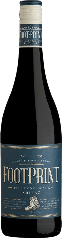 Free Shipping | Red wine African Pride Footprint Shiraz W.O. Western Cape Western Cape South Coast South Africa Syrah 75 cl