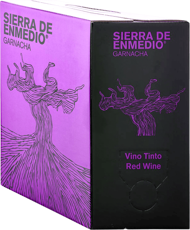 Spedizione Gratuita | Vino rosso Alceño Sierra de Enmedio D.O. Jumilla Regione di Murcia Spagna Grenache Bag in Box 5 L