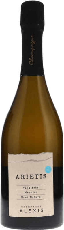 Envoi gratuit | Blanc mousseux Alexis Arietis Vandières Brut Nature A.O.C. Champagne Champagne France Pinot Meunier 75 cl