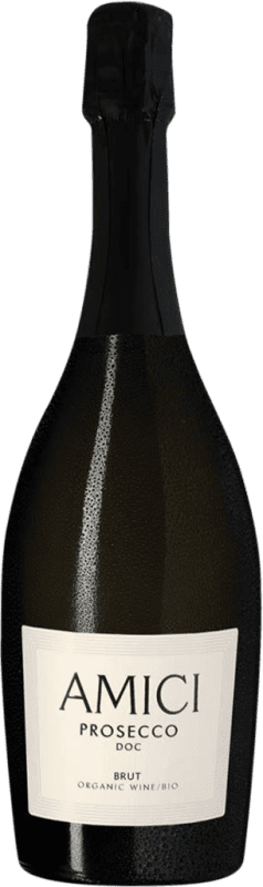 送料無料 | 白スパークリングワイン Amici Brut D.O.C. Prosecco Venecia イタリア Prosecco 75 cl