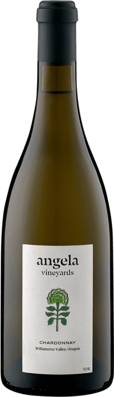 Бесплатная доставка | Белое вино Angela Estate Орегон Соединенные Штаты Chardonnay — Шардоне 75 cl