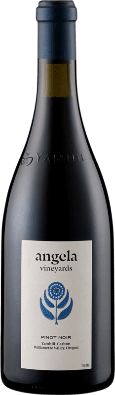 Бесплатная доставка | Красное вино Angela Estate Орегон Соединенные Штаты Pinot Black 75 cl