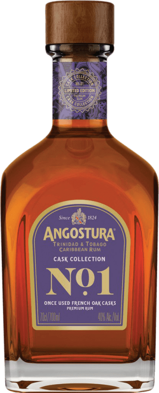 Бесплатная доставка | Ром Angostura Cask Nº 1 2nd Edition French Oak Casks D.O.C.G. Chianti Classico Тринидад и Тобаго 70 cl