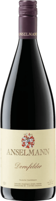 Free Shipping | Red wine Anselmann Q.b.A. Pfälz Pfälz Germany Dornfelder 1 L