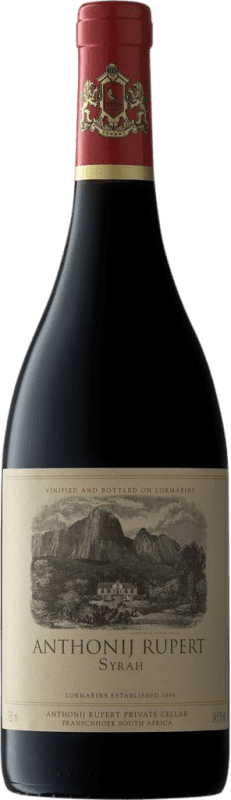 Бесплатная доставка | Красное вино Anthonij Rupert I.G. Franschhoek Franschhoek Южная Африка Syrah 75 cl