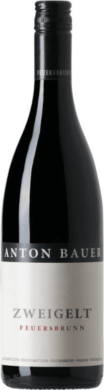 10,95 € Envío gratis | Vino tinto Anton Bauer Feuersbrunn Seco D.A.C. Wagram