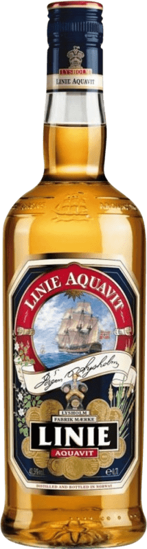 Envío gratis | Orujo Aguardiente Arcus Linie Aquavit Noruega 70 cl